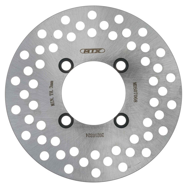 MTX Mtx performance atv brake disc front solid round yamaha md6214 #07068